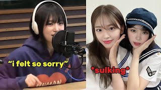 Download lagu YENA apologized to YUJIN for almost forgetting to mention her (feat. CHAEWON)
