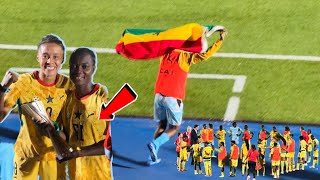 🇬🇭 BLACK QUEENS TEAM CELEBRATIONS & BEHIND THE SCENES IN GHANA 1 MALI 1 + PLAYERS SPEAK.