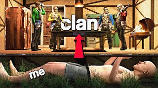 I Lived Rent Free in a Rust Clans Base with Stevie