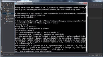 Gulp Gulp js Tutorial for Beginners   4   Plugins and Sass SCSS