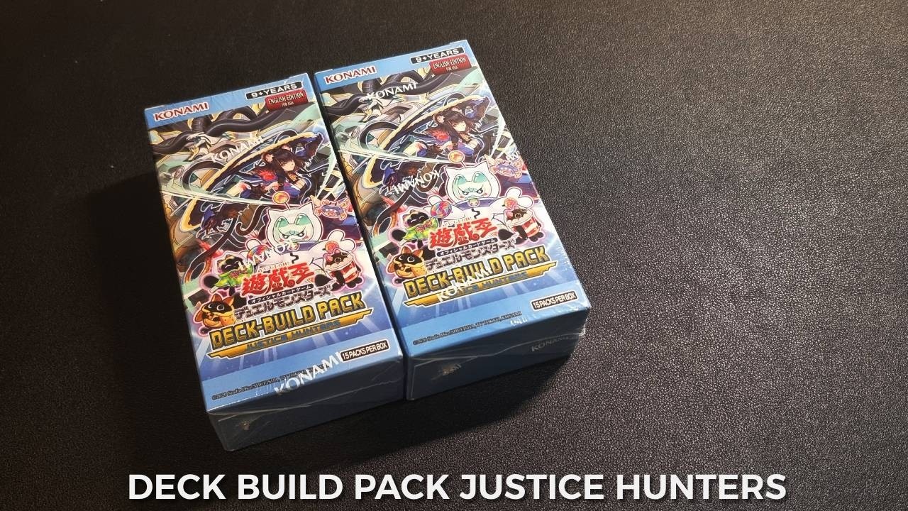 DECK BUILD PACK JUSTICE HUNTERS OPEN BOX เปิดครั้งที่2