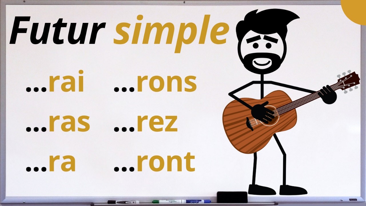Le futur simple en chanson | Un prof et sa guitare