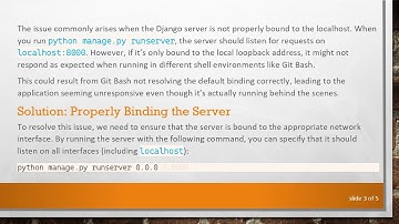 Resolving the Watching for file changes with StatReloader Issue in Django