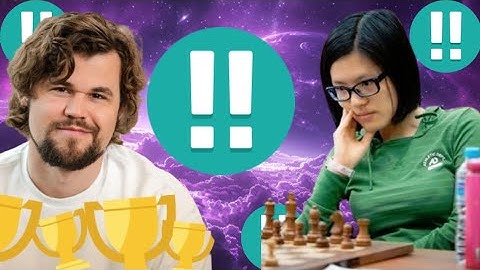 Finest Magnus Carlsen vs Hou Yifan chess game 31