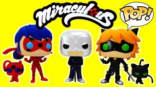 cat noir with plagg miraculous funko pop