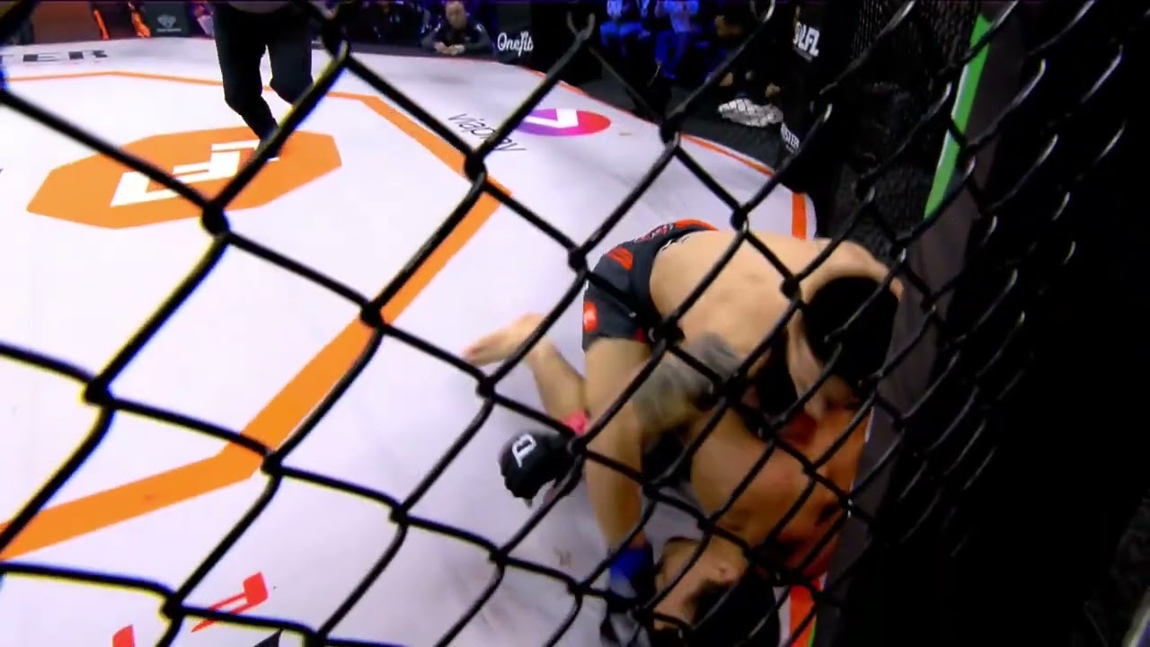 LFL 8 post-fight scenes Nikita Leshukov