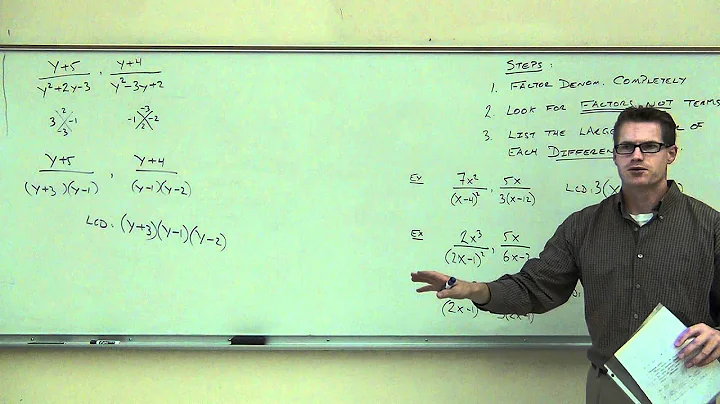 Intermediate Algebra Lecture 7.3 Part 4