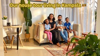 KAMPALA LIVING 🇺🇬, Minimalist two bedroom house tour for afamily of five . Everything we own