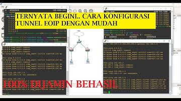 KONFIGURASI TUNNEL EOIP | GNS3 | MikroTik