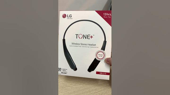 Tai nghe bluetooth lg hbs-510 đánh giá