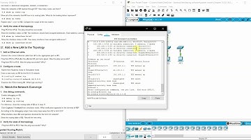 5 2 1 6 Packet Tracer   Investigating Convergence