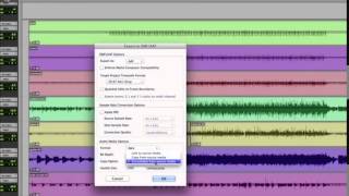 Working with Pro Tools - AAF file export from Pro Tools