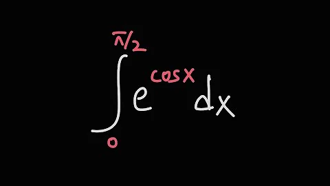 A fascinating holiday special: integral of e^cos(x) from 0 to pi/2