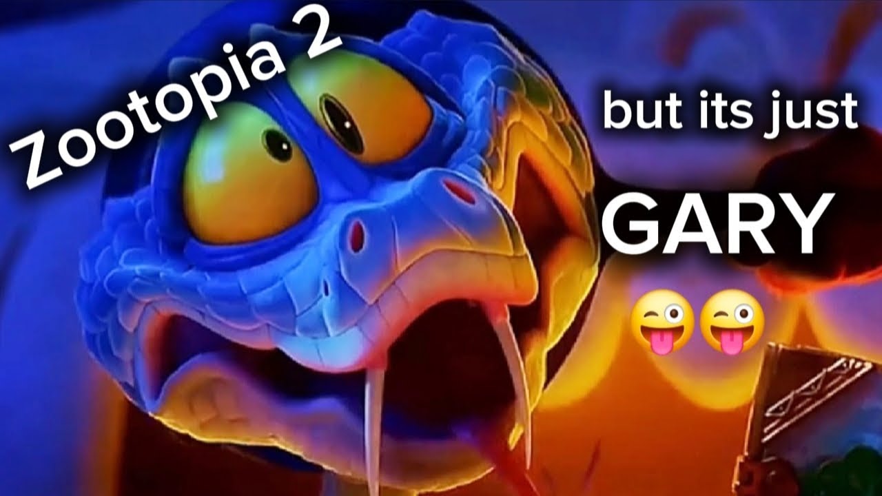 Zootopia 2 but its just Gary 🤪🤪