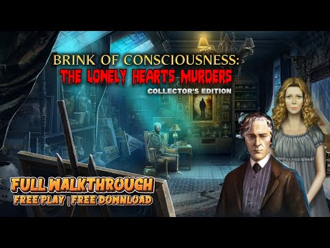 Brink of Consciousness: The Lonely Hearts Murders - Walkthrough | Free Play (Completed)