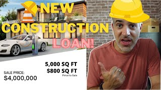 New Construction Loan as Easy as 123 Go!  Breaking down your numbers like a 5-Minute Craft.