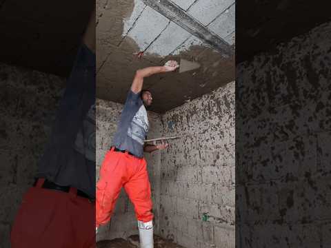 تعلم اسرار و خطوات تلبيس السقف بالاسمنت تلبيس السقف تلبيس اعمال البناء المغرب الحرفيين