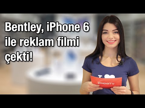 Bentley, iPhone 6 ile reklam filmi çekti!