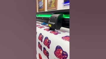 The Summa S3 Vinyl Cutter is FAST #vinylcutting #customstickers #vinylstickers