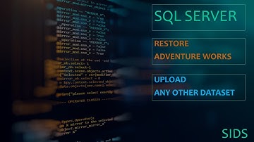 SQL | SQL Server |Adventure works DB Restore| Other Dataset For SQL and Excel | in Hindi