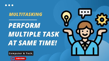 How to perform multiple Tasks at same time on Laptop or PC?