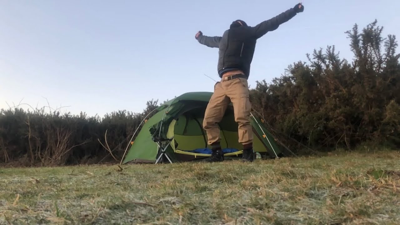 Wild camp South Downs in zero degrees. Will it all go terribly wrong???