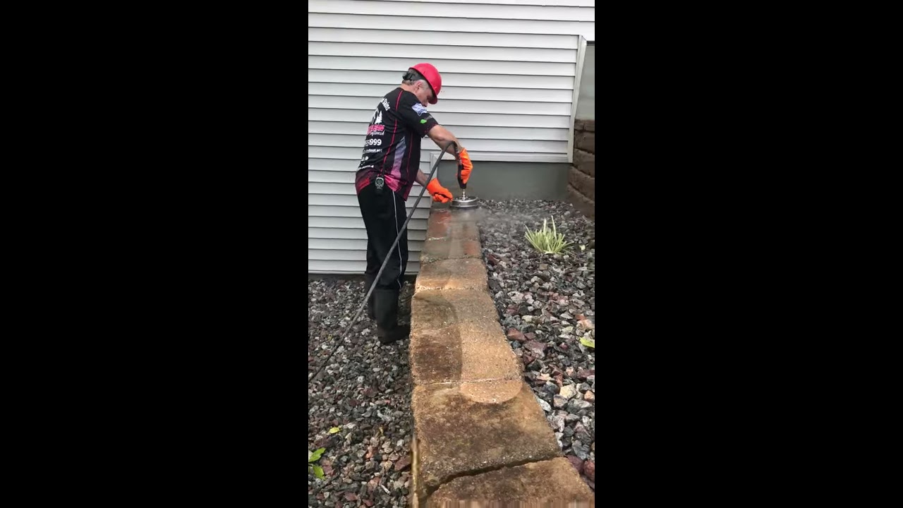 Retaining Wall Cleaning Xtreme Clean Softwash YouTube