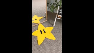 ⭐️Mario STAR RUG (pinterest)⭐️ #shorts