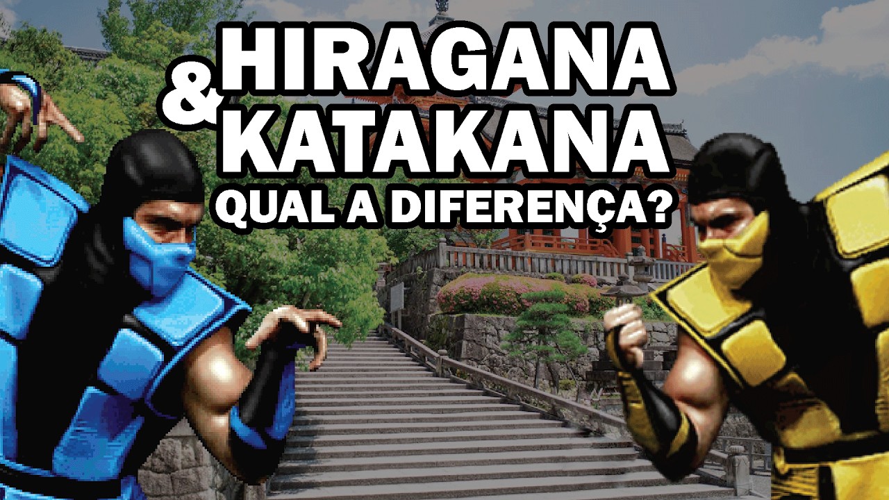 Qual a diferença entre HIRAGANA e KATAKANA? Onde usar esses métodos de escrita da língua japonesa?