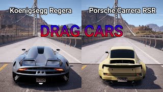 NFS Payback - Koenigsegg Regera vs Porsche Carrera RSR - Drag Cars | Drag Race
