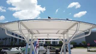 A Walk Through of a 2023 Dusky 227 XFV Heavenly Blue #shorts