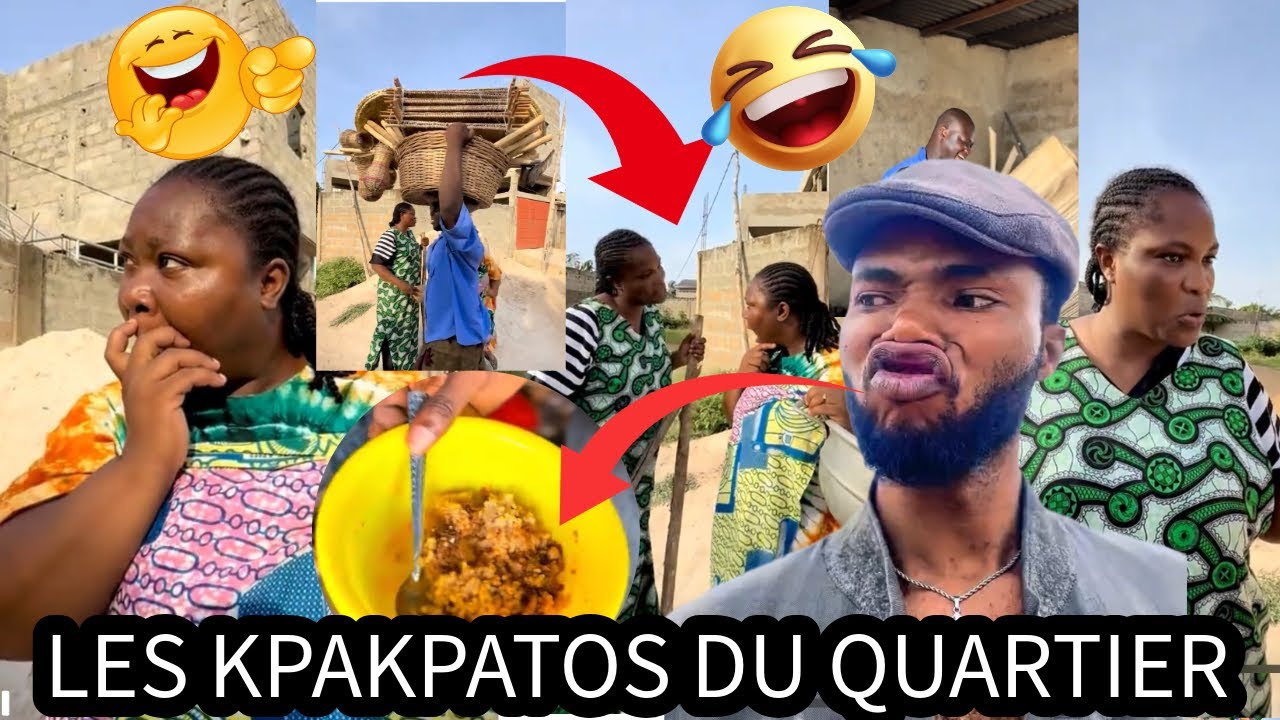 TOVIA, NORAH, JOJO L’OFFICIER, TOTORINO, IBRAHIMA: Les kpakpatos du quartier🤣// Nouvelle vidéo drôle