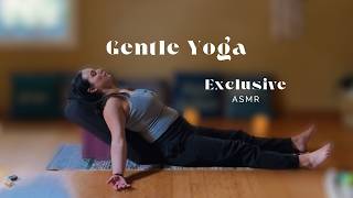 ASMR 🩷 the Most Gentle Yoga Stretches Before Bed [Members Only]