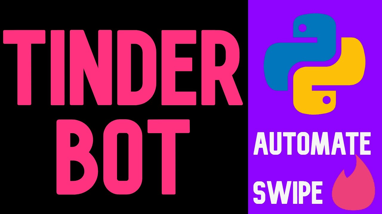 Automate tinder swipes with python bot [in 2 minutes] - YouTube
