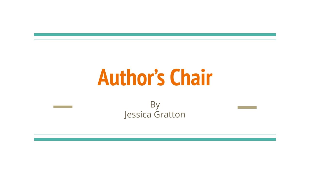 Author's Chair