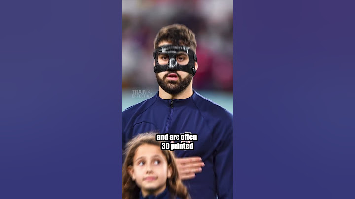 Why Do Some Footballers Wear Masks?