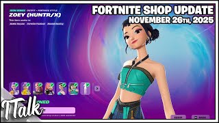Fortnite Shop Kpop Demon Hunters Are Back November 26Th, 2025 Fortnite Chapter 6