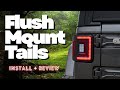 Flush-Mount Taillight Install + Review - 5 EASY steps! - Infinite Offroad Taillights