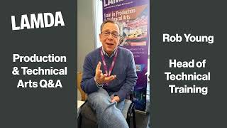 Live Q&A - Production & Technical Arts [Recording]