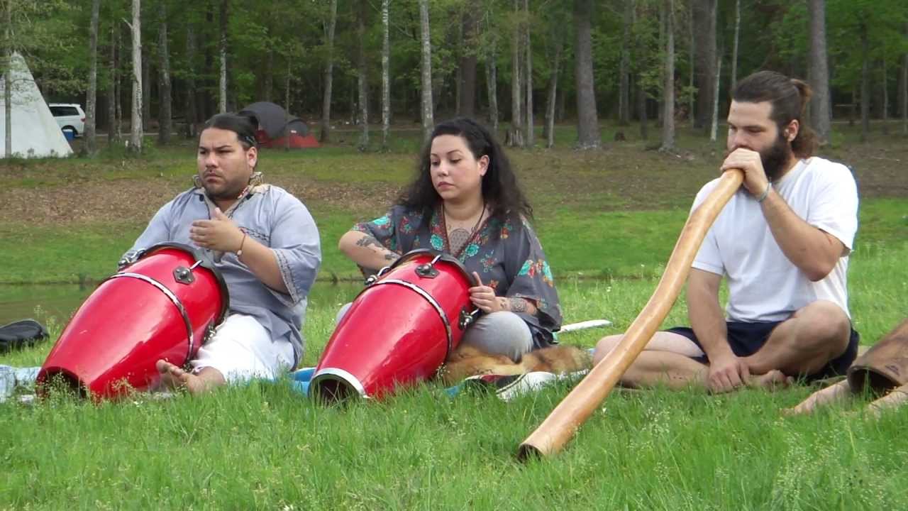 Alabama Coushatta Indian Reservation Spring Equinox Drumming