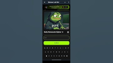 Memes Lab Daily Memecoin Cipher Code 25 November #memes #memeslab #cipher #code #25november #25nov