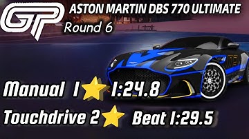 Asfaltlegendes • Aston Martin DBS 770 • Grand Prix • Touch Drive 2 ⭐ & Manual 1 ⭐ • Ronde 6 runs