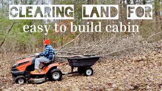 We’re Building ANOTHER Off Grid Cabin: Cleaning The Land