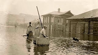 Krasnoyarsk: Flooding in Minusinsk - 1916