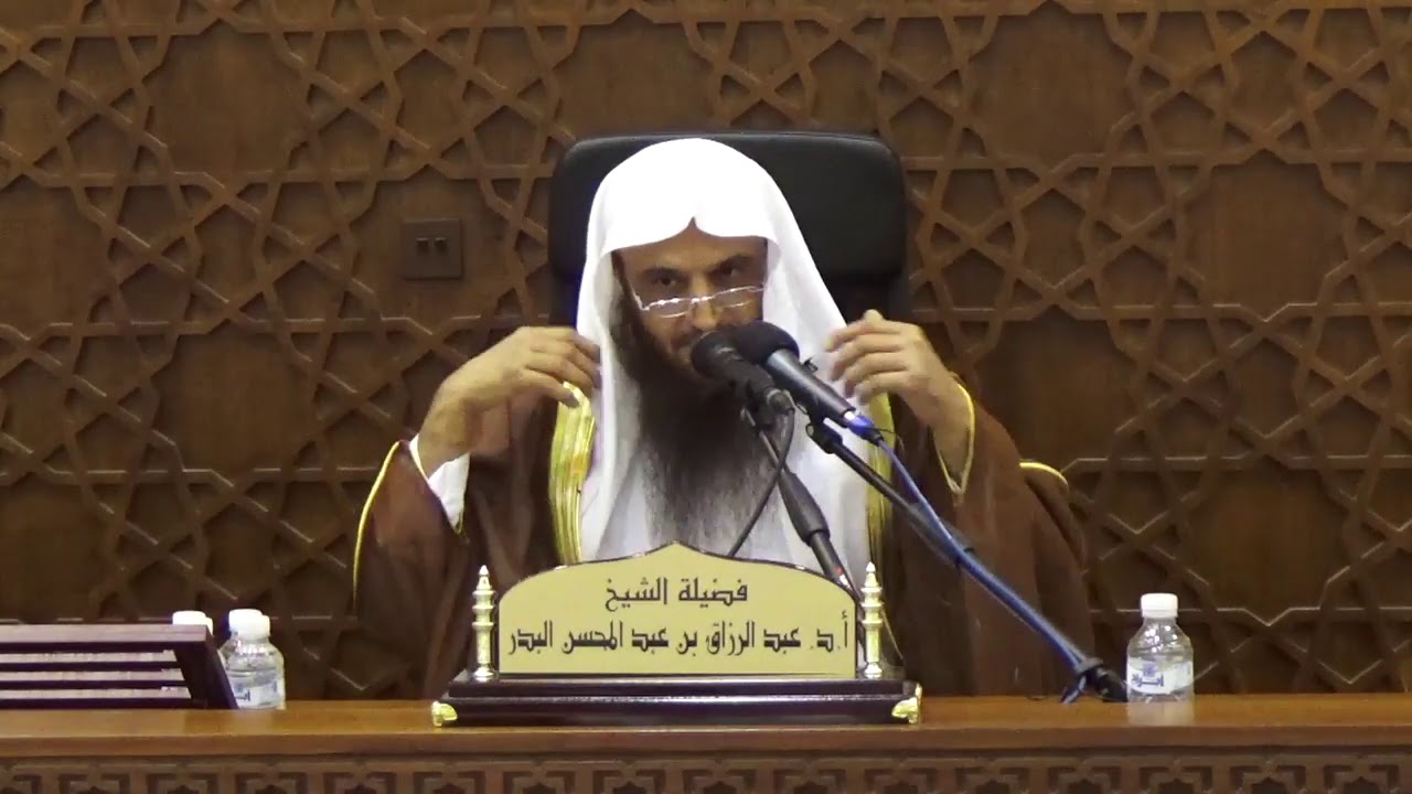 3 التعليق على شرح مختصر الاستغناء بالقرآن الكريم الشيخ عبدالرزاق البدر المجلس الثالث
