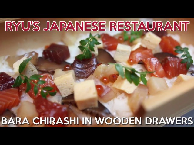 Ryu's Japanese Restaurant - First Okamochi Chirashi Don In Singapore