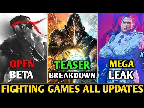 Street Fighter 6 VS Mortal Kombat 1 VS Tekken 8 Mega Comparison