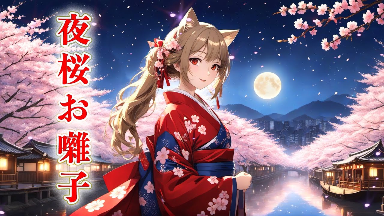 【お祭りBGM】桜まつり 夜桜のお囃し 神田囃子 ‐ 春祭り お囃子フリーBGM