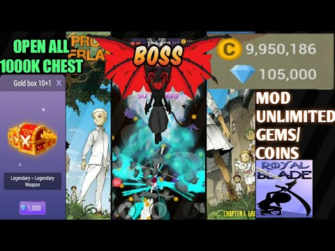 Royal Blade Mods Unlimited Gems And Coin Mobile Apk Youtube