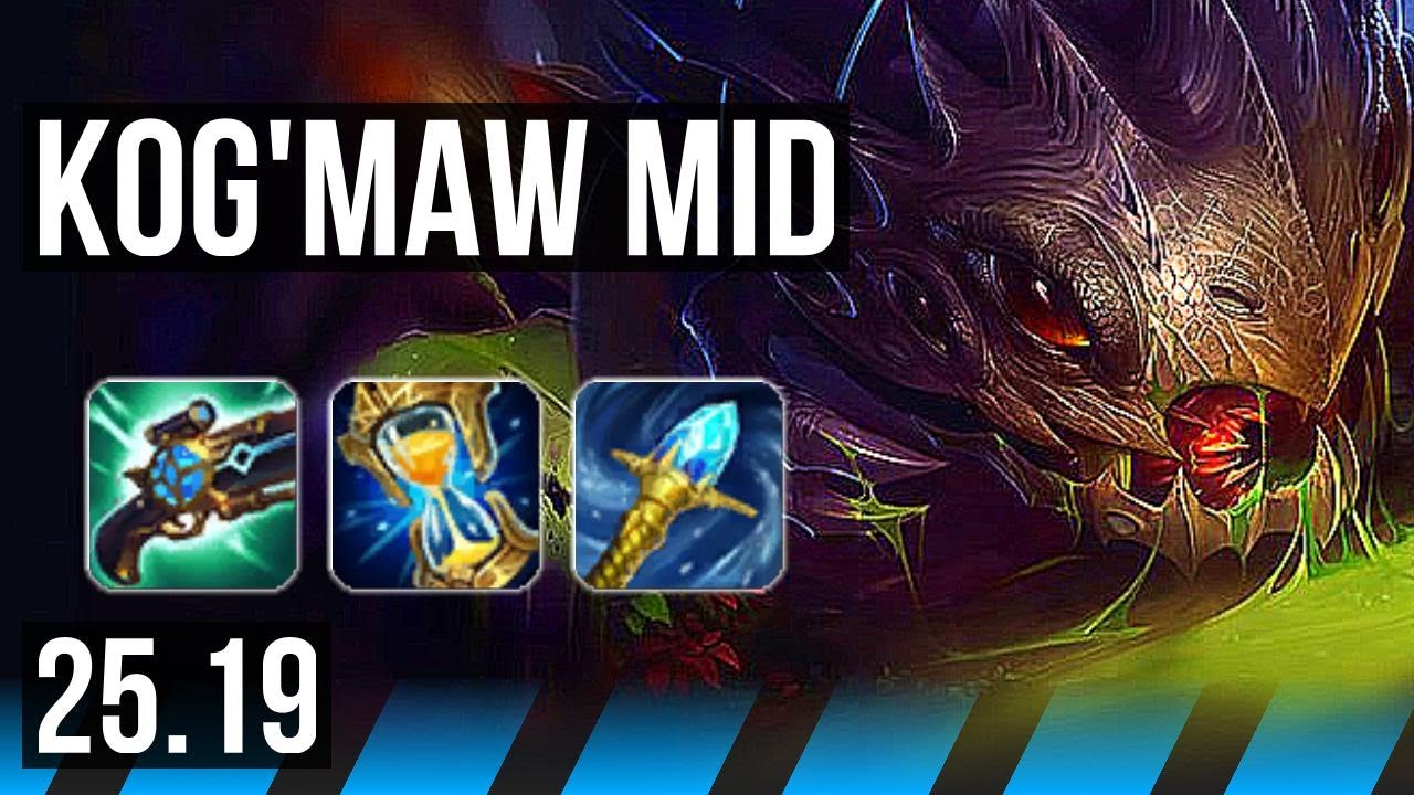 Watch Kog'Maw obliterate Orianna in Grandmaster elo! 
Highlights: Good KDA: 12/5/14, 52k damage to champions. 
Learn what runes to use, what items to build, understand how to lane, teamfight, and outplay your opponents as #KogMaw. 
/// #LeagueOfLegends high elo replay 
 
Thank you for watching! 
Did you learn something new? Share it in the comments! 
If you liked this video, please leave a thumbs up, if you disliked it, be sure to give me feedback in the comments. I appreciate your support! 
 
~~~| DOMISUMREPLAY |~~~ 
High elo replays for every role and champion. Improve your gameplay. Many uploads per day. 
 
~~~| WATCH MORE |~~~ 
Main channel: https://www.youtube.com/channel/UChkYqBSmrYsPjOTK2N4pdWg?sub_confirmation=1 
Kog'Maw channel: https://www.youtube.com/channel/UCG-kyRM2bDiJgEhlCyLNtJQ?sub_confirmation=1 
 
More replays of: 
- Kog'Maw vs Orianna: https://www.youtube.com/playlist?list=PLnvDm9Dk3X6AwEr6GRifwzXO9ZdJnM8cf 
- Kog'Maw MID: https://www.youtube.com/playlist?list=PLnvDm9Dk3X6Bvut2_obgf6-6zFhTS4AGY 
- Kog'Maw: https://www.youtube.com/playlist?list=PL-TM5XNBRKzSbgus917c9MR1337tdOg5D 
 
~~~| MATCH INFO |~~~ 
GAME TYPE: Ranked Solo/Duo 5v5 
REGION: EUW 
AVERAGE RANK: Grandmaster 
SEASON: Season 2025 
PATCH: 25.19 
 
~~~| SPECTATED PLAYER |~~~ 
CHAMPION: Kog'Maw 
SKIN: Victorious Kog'Maw 
RANK: Grandmaster 
RIOT ID: Konaern # EUW 
OP.GG: https://op.gg/summoners/euw/Konaern-EUW 
RUNES: SORCERY - Arcane Comet, Manaflow Band, Absolute Focus, Gathering Storm; PRECISION - Presence Of Mind, Cut Down (Attack Speed + Adaptive Force + Health Scaling) 
 
~~~| OPPONENT |~~~ 
CHAMPION: Orianna 
SKIN: Winter Wonder Orianna 
RANK: Grandmaster 
RUNES: SORCERY - Phase Rush, Manaflow Band, Transcendence, Scorch; INSPIRATION - Biscuit Delivery, Cosmic Insight (Attack Speed + Adaptive Force + Health Scaling) 
 
I am not one of the summoners playing in the matches uploaded to this channel, so I am unfortunately unable to answer questions about decisions made by the summoners in the game. 
 
played at 2025-10-04 15|55|45 (CEST); rec on wd-grille at 2025-10-05 12|56|32 (CEST); mtdt at 2025-10-05 14|30|02 (CEST); EUW-7555378430-MID-RED